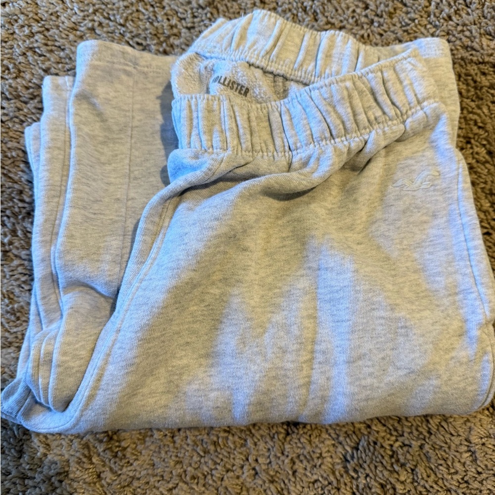 Hollister Light Gray Sweatpants